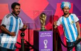 نمایش کاپ جام جهانی در دوحه قطر