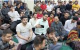 سخنگوی دولت بازی ایران را با دانشجویان تماشا کرد