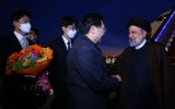 رئیس جمهور و هیئت ایرانی وارد پکن شدند