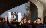 تشییع پیکر محمد علی اسلامی ندوشن از دانشگاه تهران